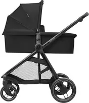 Maxi-Cosi Street Plus - vaikiškas vežimėlis, komplektas 2in1 | Essential Juodas