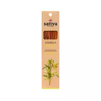 Smilkalų lazdelės Vanilla, Sattva Ayurveda, 15 vnt.