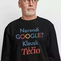 Džemperis "Klausk tėčio" (be kapišono)