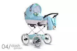 Vaikiškas vežimėlis Lonex RETRO GARDEN 2in1 04 DASH