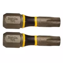 Makita Torsion sukimo antgalis (C-form), T25-25mm, 2vnt. Impact Premier E-03224 T25 • 25 mm • 1/4" • 2 vnt