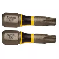 Makita Torsion sukimo antgalis (C-form), T20-25mm, 2vnt. Impact Premier E-03218 T20 • 25 mm • 1/4" • 2 Vnt