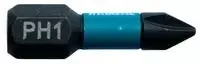 Makita Sukimo antgalis PH1 25MM IMPACT Juodas 2 vnt. komplektas B-63600