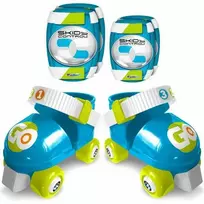 Bigbuy Sport Stamp Vaikiškų riedučių + alkūnių ir kelių apsaugų rinkinys R. 23-27 cm SP0858