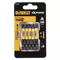 DEWALT KOŃCÓWKA UDAROWA T40x50 /5szt. EXTREME IMPACT TORSION