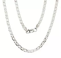 Sidabrinė grandinėlė Marina 3 mm , briaunų apdirbimas deimantu - 3 mm. - 11.4 g. - 70