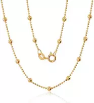 Sidabrinė grandinėlė Bead 1-3 mm - 3.8 g. - 40 - 1-3 mm.