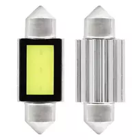 Amio Żarówki LED lemputės CANBUS COB3 festoon C5W C10W C3W 36mm baltos 12V