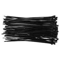 Opaski Kabelių raiščiai 3,6 x 200 mm, 100 vnt., juodi