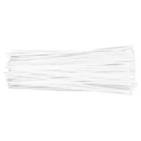 Opaski Kabelių raiščiai 3,6 x 300 mm, 100 vnt., balti