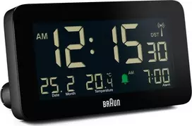 Braun BC10 skaitmeninis priminimas Juodas