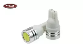 Standartinės LED lemputės T10 W5W 1xSMD HP 1W 12V amio-01623