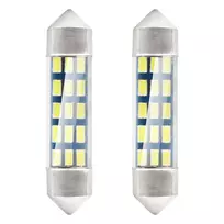 Amio LED lemputės Standard Festoon, C5W, 15xSMD, 3014, 12V