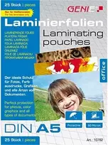 Genie GENIE laminavimo maišeliai 25 A5 - folijos