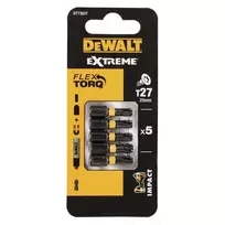 DEWALT SMŪGINIS ANTGALIS T27x25 /5vnt. EXTREME IMPACT TORSION