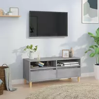 TV staliukas Televizoriaus spintelė, betono pilka, 100x34,5x44,5cm, mediena