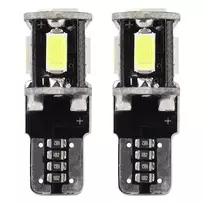 LED lemputės canbus 5smd 5730 t10 w5w baltas amio-01628