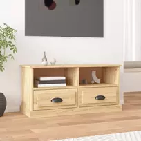 TV staliukas Televizoriaus spintelė, ąžuolo, 93x35,5x45cm, apdirbta mediena