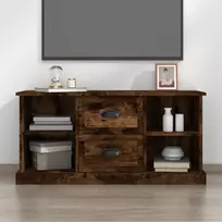 TV staliukas Televizoriaus spintelė, dūminio ąžuolo, 99,5x35,5x48cm, mediena
