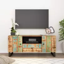 TV staliukas TV spintelė, 105x33,5x46cm, perdirbta/apdirbta mediena