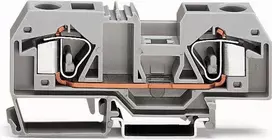 Wago 283-901 2 laidų šynų jungtis 16 mm² pilka 283-901