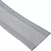 Organizacija InLine ® Kabelio apvyniojimas, audinio laikiklis su kabliu ir kilpa, 1m x 25mm skersmens, pilkas
