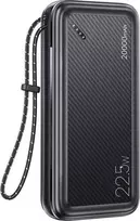 Powerbank 20000mAh PB60 22.5W 2xUSB QC3.0 + USB-C PD3.0 + Micro USB External Baterija Fast Charge Usams US-CD168 juodos spalvos