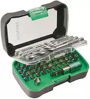 Grąžtų ir sukimo antgalių rinkinys Hikoki 750365; 1/4''; 25 mm; 50 vnt.