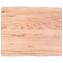 Stalviršis, šviesiai rudas, 60x50x(2-4) cm, medienos masyvas