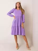Rue Paris Suknelė-RV-SK-5832.18X-violetinė