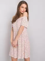 Fresh Made Suknelė-D73771M30145G-balta ir raudona