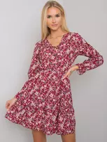 Och Bella Suknelė-TW-SK-BI-25624.20P-bordo