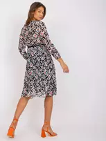 Italy Moda Suknelė-DHJ-SK-10536A-1,80-juoda-balta