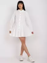 Italy Moda Suknelė-DHJ-SK-6801.63P-balta