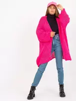 Och Bella Megztinis-TW-SW-BI-M2202.29X-fluo rožinis
