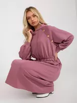 Relevance Suknelė-RV-SK-8336.12P-tamsiai rožinė