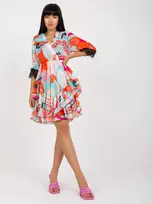 Italy Moda Suknelė-DHJ-SK-0997-2.34X-oranžinė