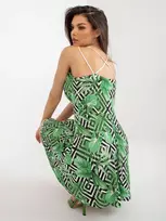 Vinceotto Suknelė-NM-SK-V6659.99-balta-žalia
