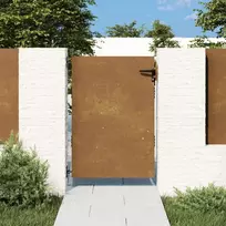 Sodo vartai, 85x125cm, corten plienas