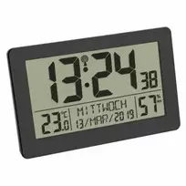 TFA TFA 60.2557.01 Radijo bangomis valdomas laikrodis su kambario klimatu