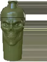 Gertuvė Cobra The Curse! Skull shaker 700 ml. (plaktuvė) Military Žalias (Military Žalias spalva)
