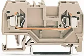 Wago 280-992 Dviejų laidų šynų jungtis 2,5 mm² šviesiai pilka 280-992