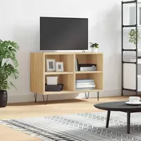 TV staliukas Televizoriaus spintelė, sonoma ąžuolo, 69,5x30x50cm, mediena
