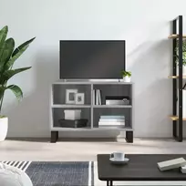 TV staliukas Televizoriaus spintelė, pilka ąžuolo, 69,5x30x50cm, mediena