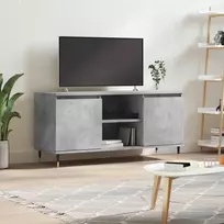 TV staliukas Televizoriaus spintelė, betono pilka, 104x35x50cm, mediena