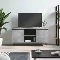 TV staliukas Televizoriaus spintelė, betono pilka, 104x35x50cm, mediena