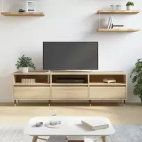 TV staliukas Televizoriaus spintelė, ąžuolo, 150x30x44,5cm, apdirbta mediena