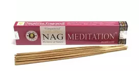 Smilkalų lazdelės Nag Meditation Golden, Vijayshree, 15g