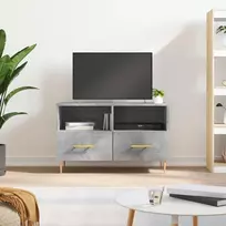 TV staliukas Televizoriaus spintelė, betono pilka, 80x36x50cm, mediena
