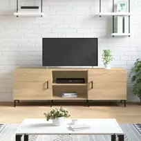 TV staliukas Televizoriaus spintelė, sonoma ąžuolo, 150x30x50cm, mediena